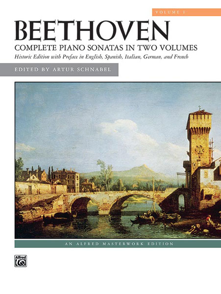 ALFRED PUBLISHING BEETHOVEN LUDWIG VAN - COMPLETE PIANO SONATAS VOLUME 1 OF 2 - PIANO SOLO