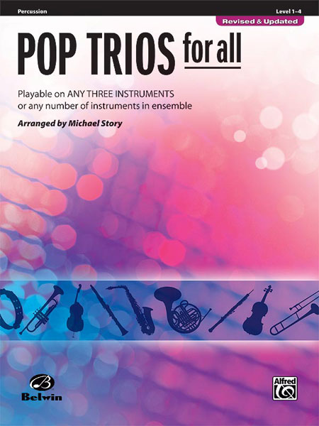 ALFRED PUBLISHING STORY MICHAEL - POP TRIOS FOR ALL - PERCUSSION