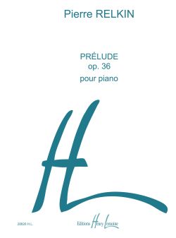 LEMOINE RELKIN - PRÉLUDE OP.36 POUR PIANO - PIANO
