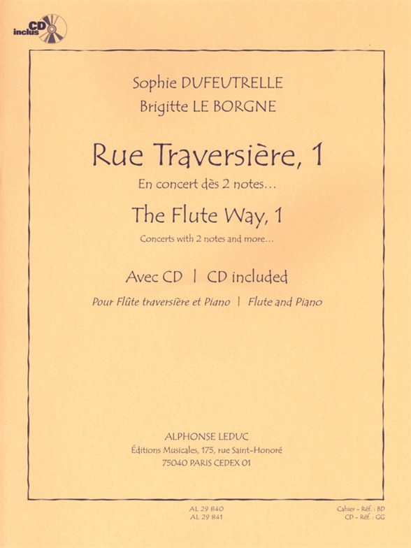 LEDUC DUFEUTRELLE S. & LEBORGNE B. - RUE TRAVERSIERE 1 + CD 