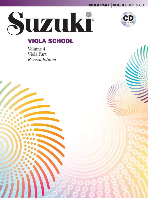 ALFRED PUBLISHING SUZUKI - VIOLA SCHOOL VOL.4 - ALTO + CD