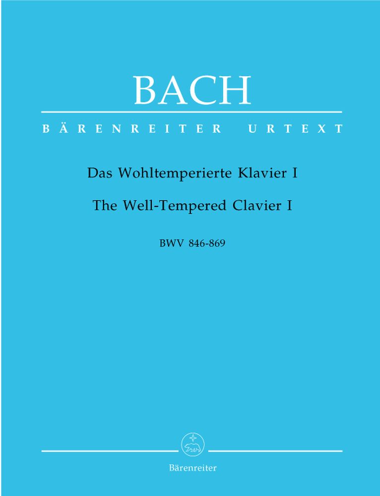 BARENREITER BACH J.S. - DAS WOHLTEMPERIERTE KLAVIER I, BWV 846-869 - CLAVECIN