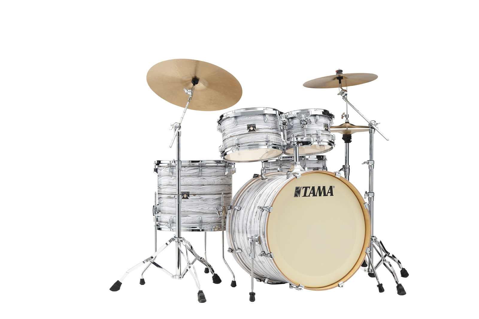 TAMA SUPERSTAR CLASSIC STAGE 22 ICE ASH WRAP + HADWARE