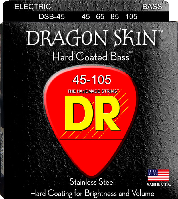 DR STRINGS DSB-45 DRAGON SKIN 45-105