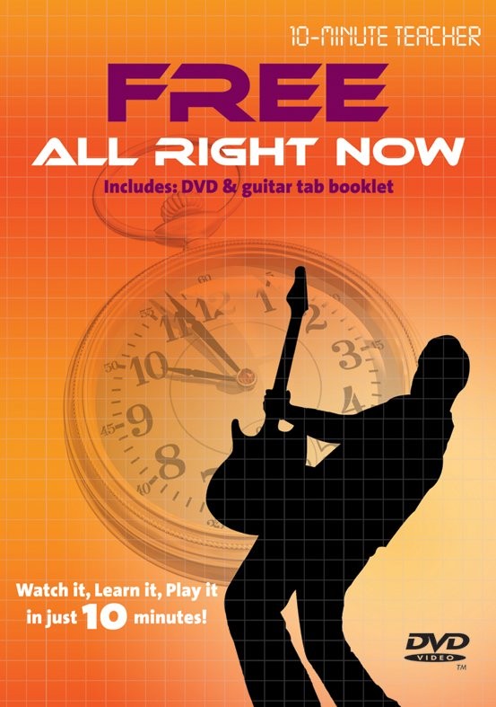MUSIC SALES TEN MINUTE TEACHER - FREE - ALL RIGHT NOW [DVD] - GUITAR