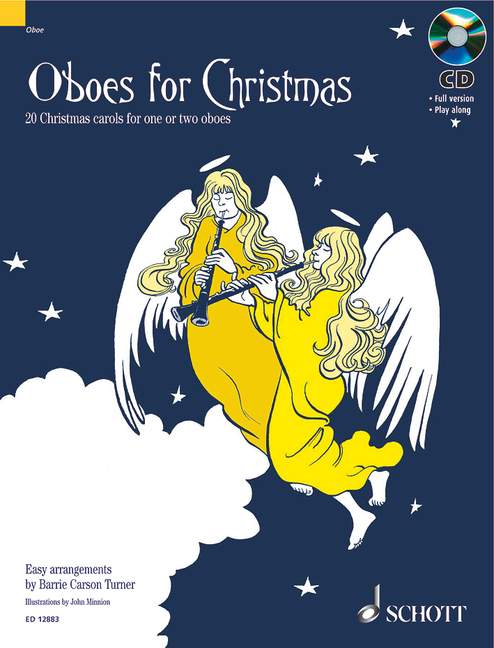 SCHOTT TURNER B.C. - OBOES FOR CHRISTMAS + CD - HAUTBOIS