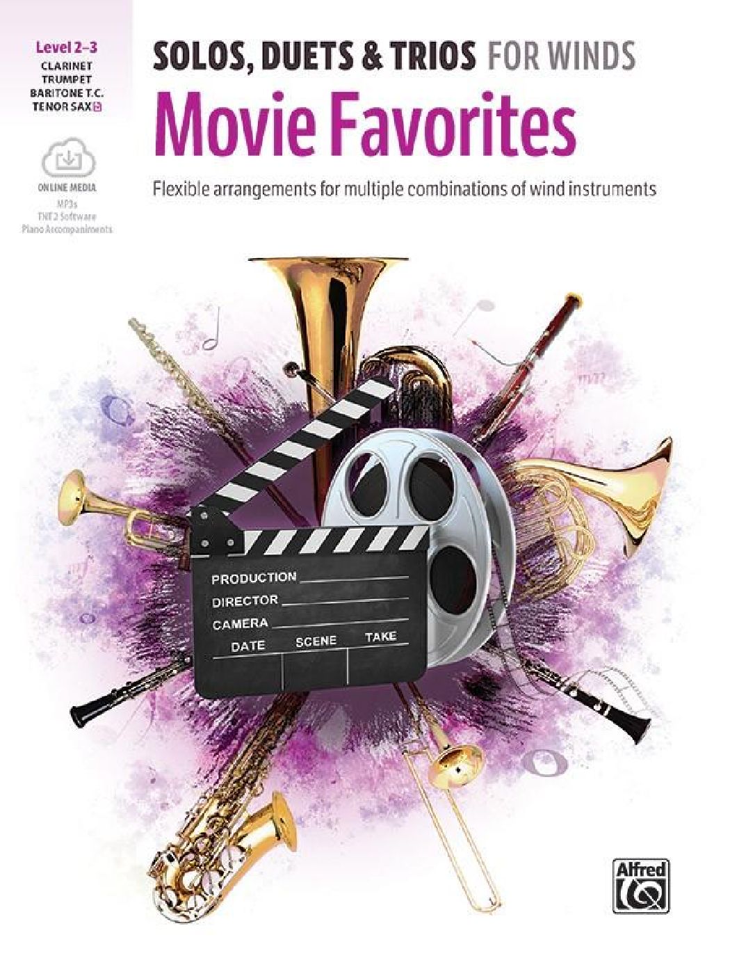 ALFRED PUBLISHING SOLOS, DUETS AND TRIOS FOR WINDS: MOVIE FAVORITES