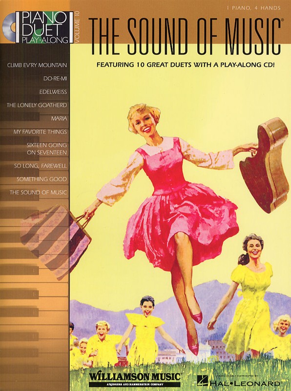 MUSIC SALES THE SOUND OF MUSIC - PIANO DUET PLAY-ALONG VOLUME 10 - PIANO DUET