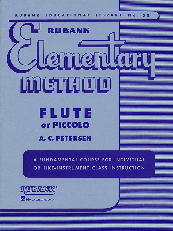 RUBANK PETERSON A.C. - RUBANK ELEMENTARY METHOD - FLUTE