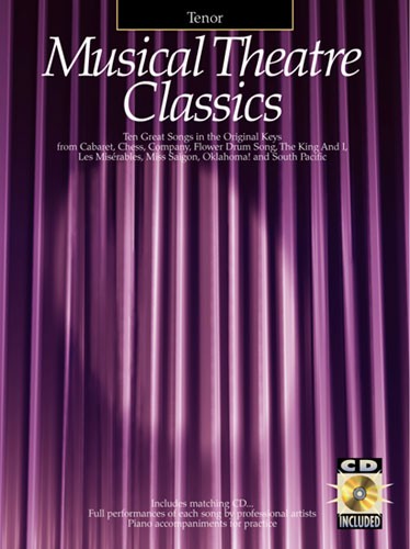 HAL LEONARD MUSICAL THEATRE CLASSICS TENOR + CD - TENOR