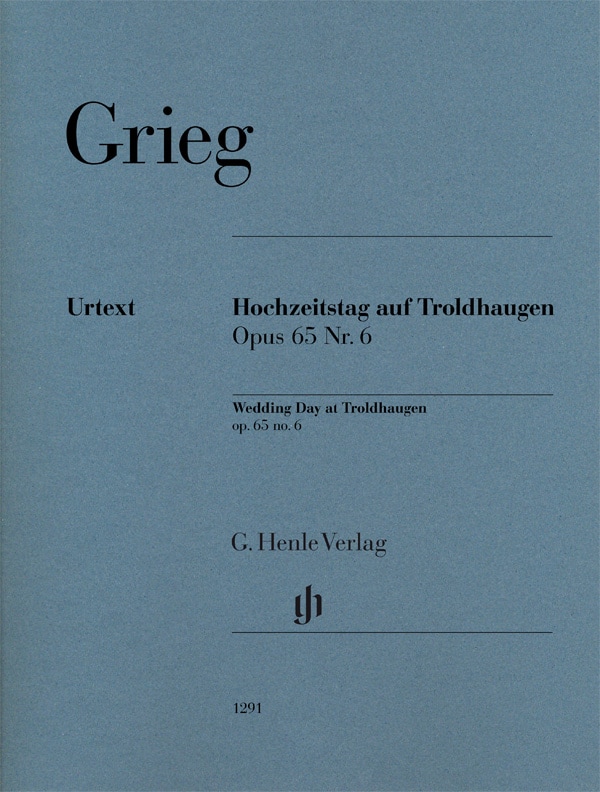 HENLE VERLAG GRIEG E. - JOUR DE NOCES A TROLDHAUGEN OP.65 N°6 - PIANO