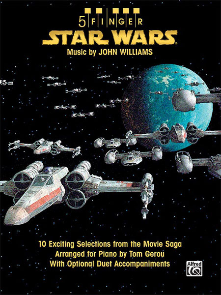 ALFRED PUBLISHING WILLIAMS JOHN - 5 FINGER STAR WARS - PIANO SOLO