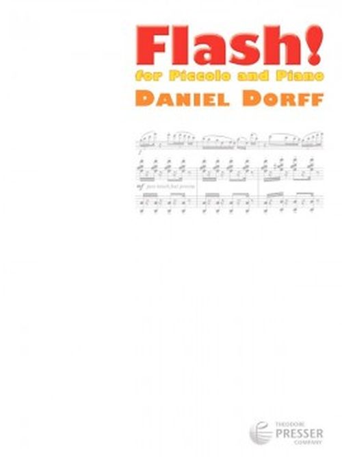 THEODORE PRESSER COMPANY DORFF DANIEL - FLASH - PICCOLO & PIANO