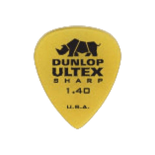 JIM DUNLOP 433P140 SHARP ULTEX PLAYERS PACK 1,40 MM 6 PACK