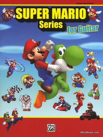 ALFRED PUBLISHING SUPER MARIO SERIES FOR GUITAR