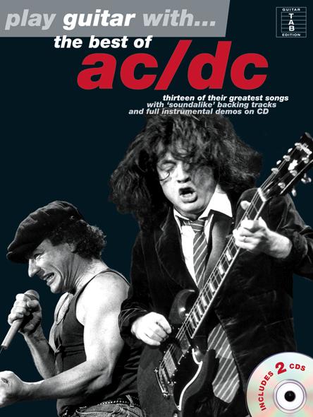 WISE PUBLICATIONS AC/DC - BEST OF PLAY GUITAR WITH - GUITARE TAB (AUDIO EN LIGNE)