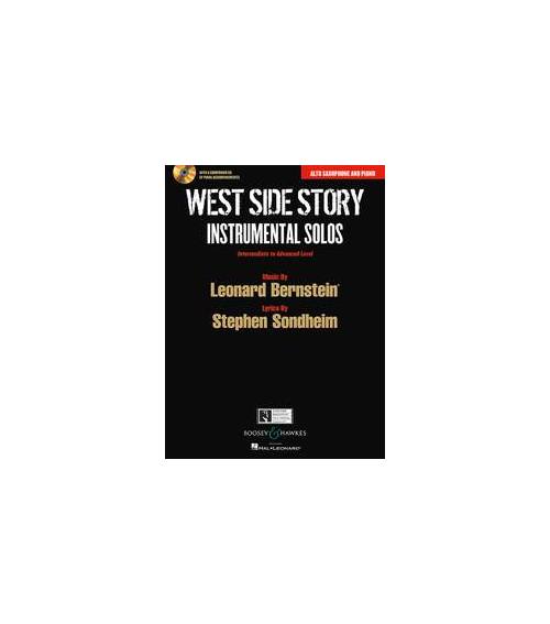 BOOSEY & HAWKES BERNSTEIN LEONARD - WEST SIDE STORY - ALTO SAXOPHONE AND PIANO