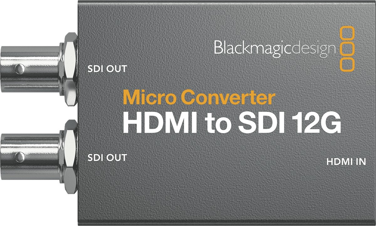 BLACKMAGIC DESIGN MICRO CONVERTER HDMI TO SDI 12G PSU