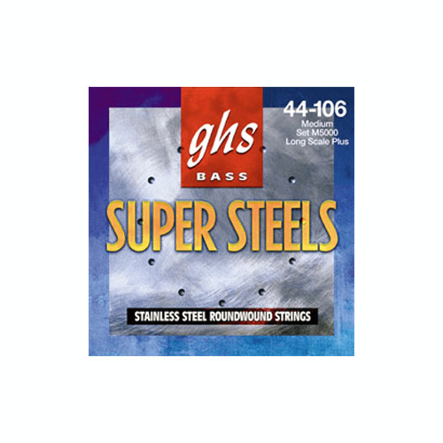 GHS CORDES BASSES SUPER STEELS FILE ROND 030