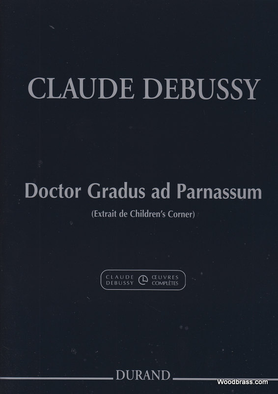 DURAND DEBUSSY CLAUDE - DOCTOR GRADUS AD PARNASSUM - PIANO
