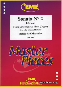 MARC REIFT MARCELLO BENEDETTO - SONATA N°2 IN E MINOR - SAXOPHONE TENOR & PIANO / ORGUE