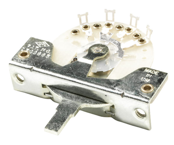 FENDER PURE VINTAGE 3-POSITION PICKUP SELECTOR SWITCH WITH MOUNTING HARDWARE