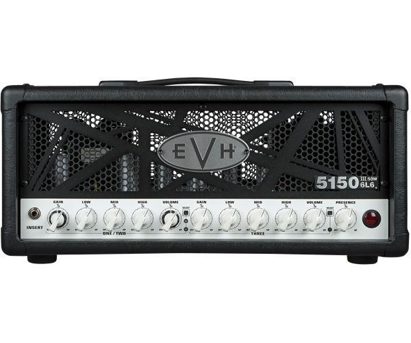 EVH 5150III 50W 6L6 HEAD, BLACK, 230V EUR