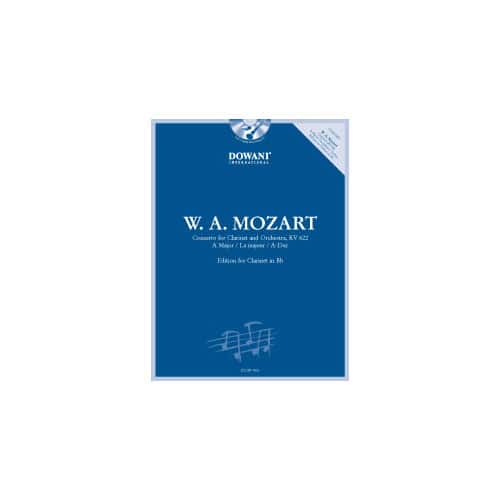 DOWANI MOZART W.A. - CONCERTO FOR CLARINET AND ORCHESTRA KV 622 + CD 