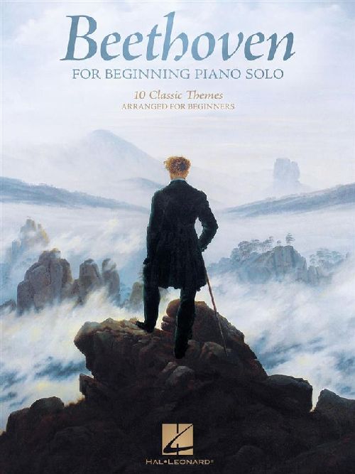 HAL LEONARD LUDWIG VAN BEETHOVEN - BEETHOVEN FOR BEGINNING PIANO SOLO - PIANO