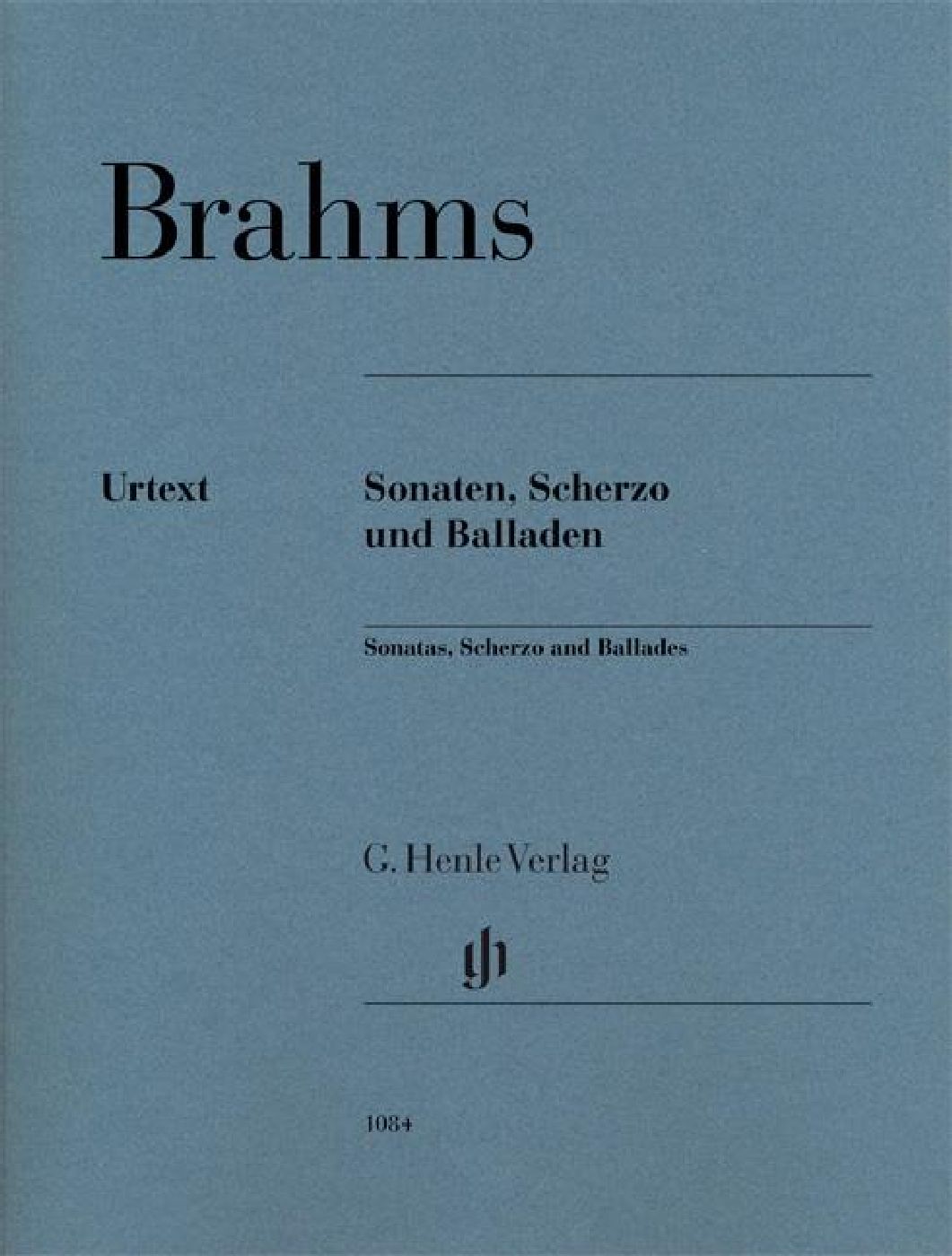 HENLE VERLAG JOHANNES BRAHMS - SONATAS, SCHERZO AND BALLADS PB - PIANO