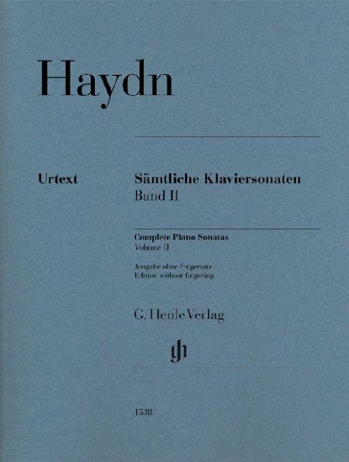 HENLE VERLAG JOSEPH HAYDN - COMPLETE PIANO SONATAS VOLUME II 