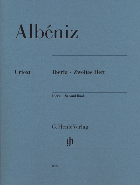 HENLE VERLAG ALBENIZ I. - IBERIA - SECOND BOOK