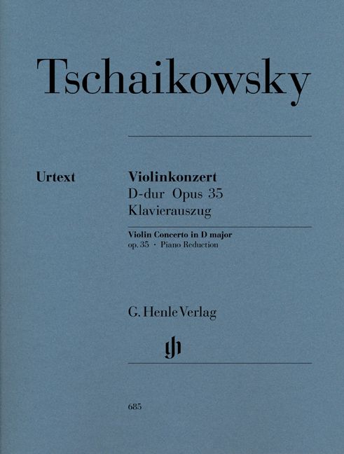 HENLE VERLAG TSCHAIKOWSKY P.I. - VIOLIN CONCERTO OP. 35