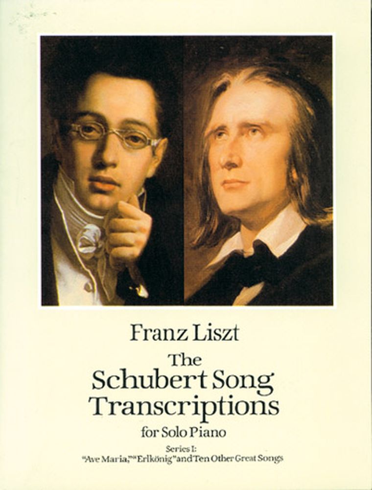 DOVER LISZT F. - SCHUBERT SONG TRANSCRIPTIONS VOL.1 - PIANO