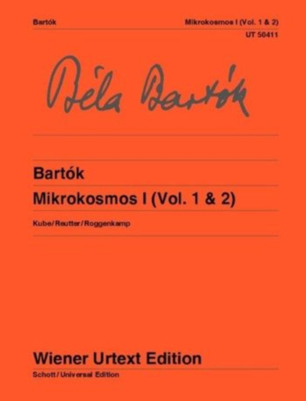 WIENER URTEXT EDITION BARTOK BELA - MIKROKOSMOS I (VOL.1 & 2) - PIANO