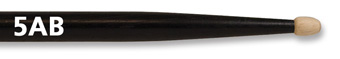 VIC FIRTH 5AB - AMERICAN CLASSIC HICKORY 5A NOIRE