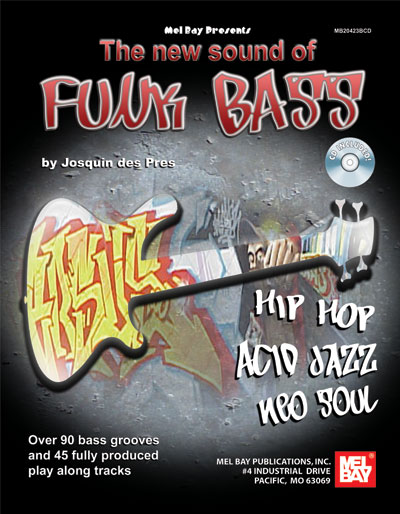 MEL BAY NEW SOUND OF FUNK BASS TAB + CD