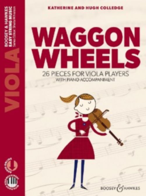 BOOSEY & HAWKES COLLEDGE K. & H. - WAGGON WHEELS - ALTO (AUDIO ONLINE + PIANO)