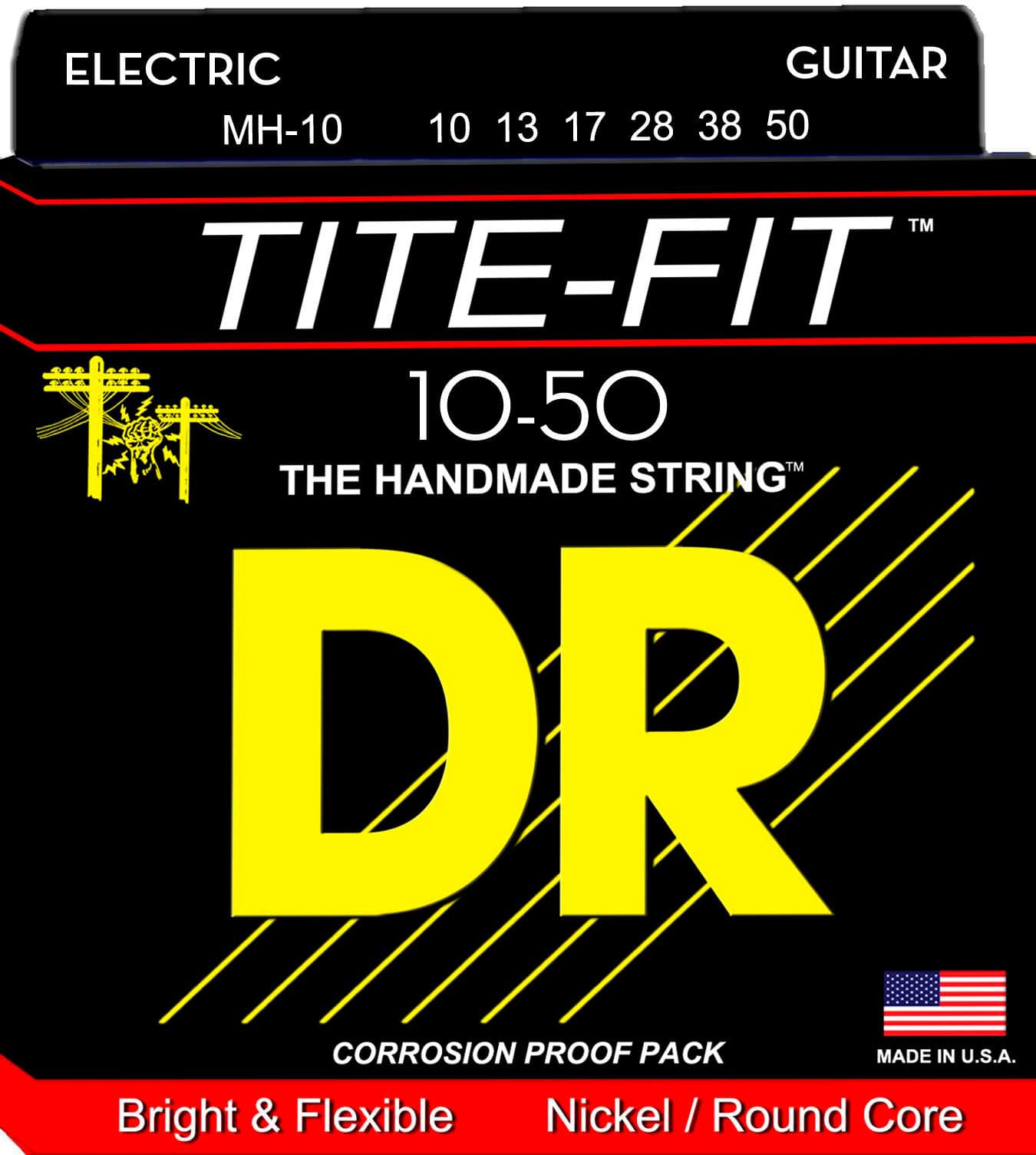 DR STRINGS MH-10 TITE-FIT 10-50 