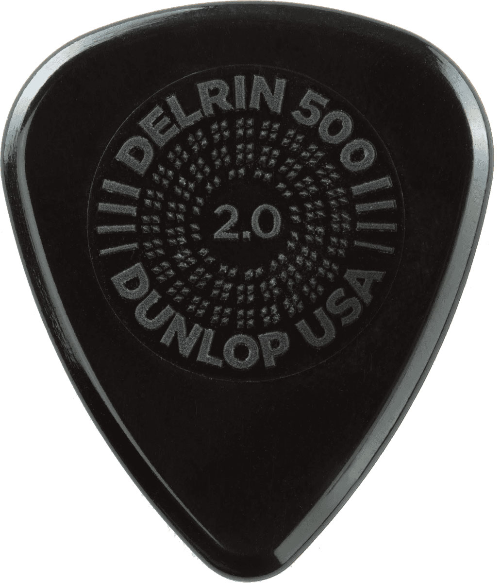 JIM DUNLOP SPECIALTY DELRIN 500 PRIME GRIP 2,00MM X 12