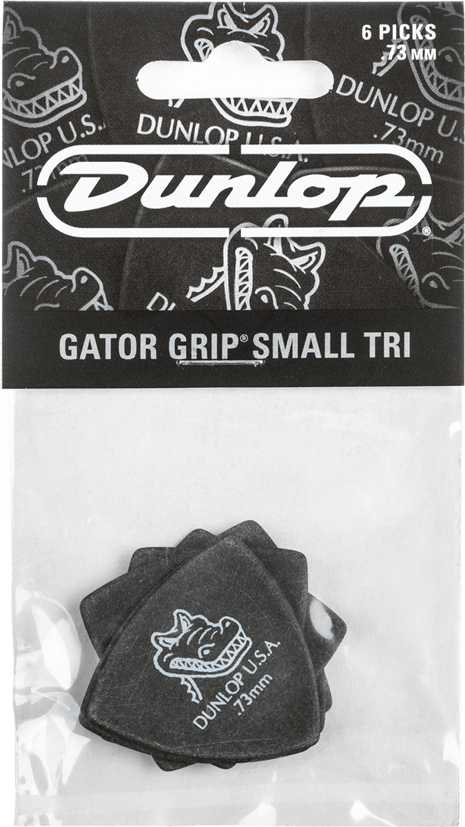 JIM DUNLOP GATOR GRIP SMALL TRIANGLE 0,73MM BOTE DE 6