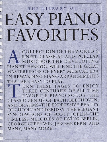 MUSIC SALES LIBRARY OF EASY PIANO FAVORITES