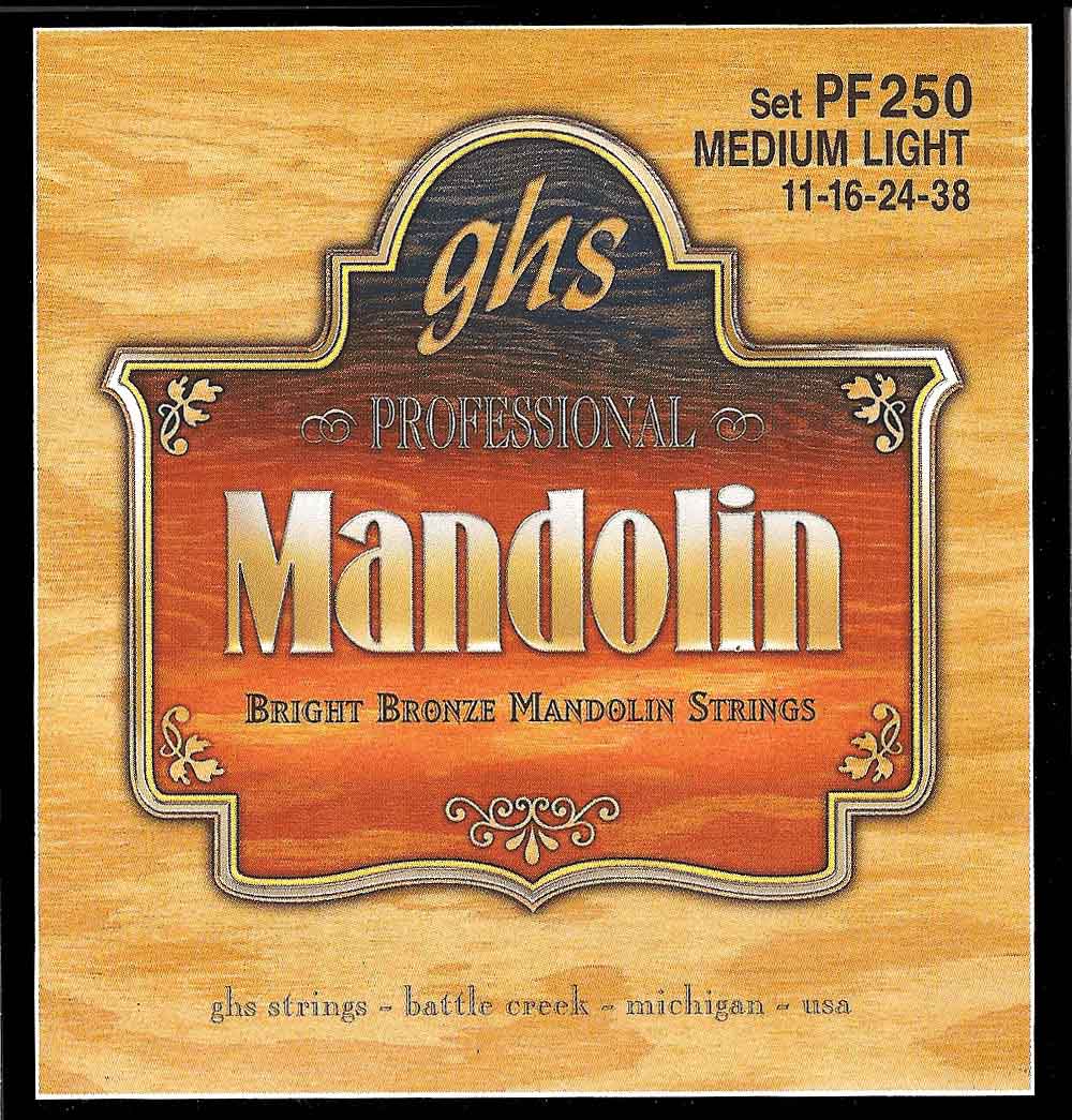 GHS MANDOLINE BRIGHT BRONZE MEDIUM LIGHT 11-16-24-38