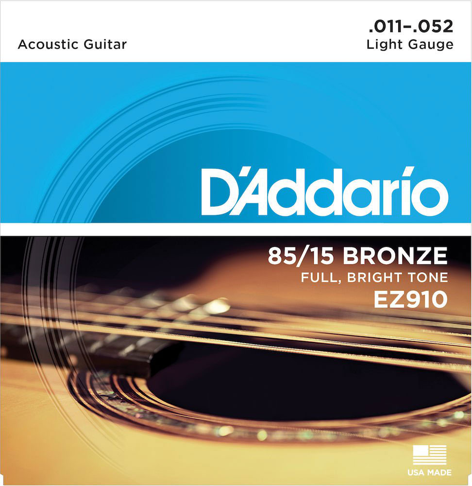 D'ADDARIO AND CO EZ910 85/15 BRONZE LIGHT 11-52
