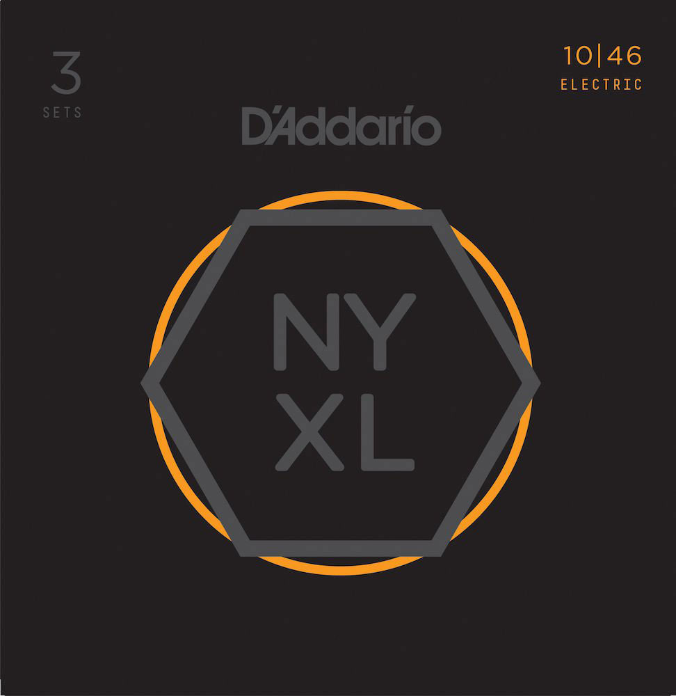 D'ADDARIO AND CO NYXL1046-3P REGULAR LIGHT 10-46 PACK DE 3