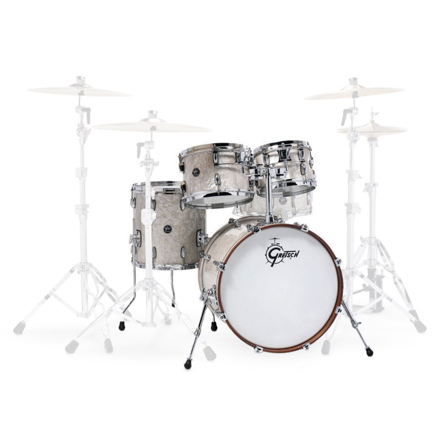 GRETSCH DRUMS RENOWN MAPLE FUSION 20 VINTAGE PEARL