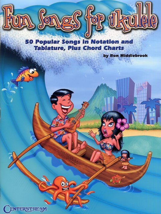 HAL LEONARD MIDDLEBROOK RON - FUN SONGS FOR THE UKULELE - VOICE