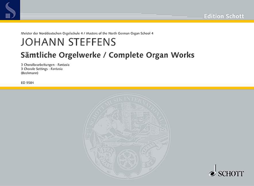 SCHOTT STEFFENS - COMPLETE ORGAN WORKS VOL. 4 - ORGUE