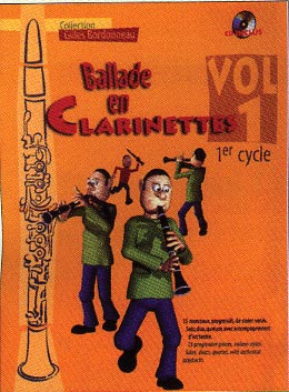 HIT DIFFUSION BALLADE EN CLARINETTE VOL.1 1ER CYCLE + CD