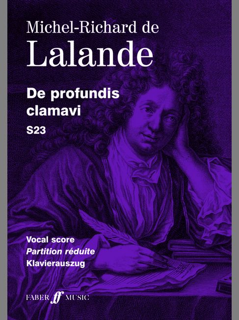 FABER MUSIC LALANDE MICHEL RICHARD DE - DE PROFUNDIS CLAMAVI - VOCAL SCORE (PAR 10 MINIMUM)